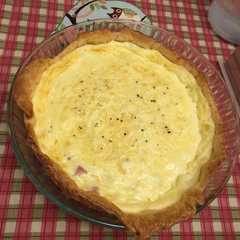 A picture of Tarta Quiche lorraine.