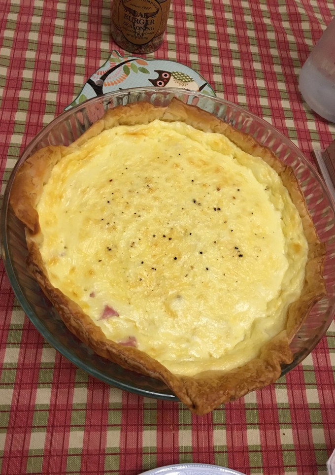 Una foto de Tarta Quiche lorraine