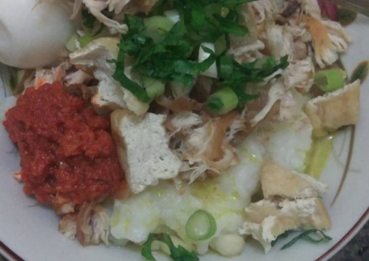DICOBA@ Resep Bubur Ayam Sederhana masakan rumahan simple