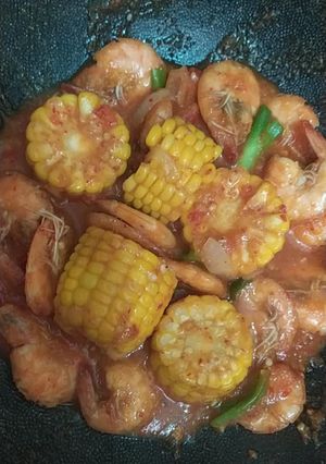 Foto resep Udang Saus Padang