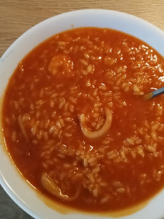 Una foto de Arroz caldoso