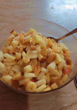 A picture of Fruitien fruit chaat.