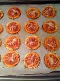 Minis pizzas 