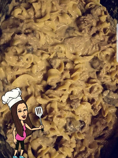 A picture of Crockpot Beef Stroganoff.