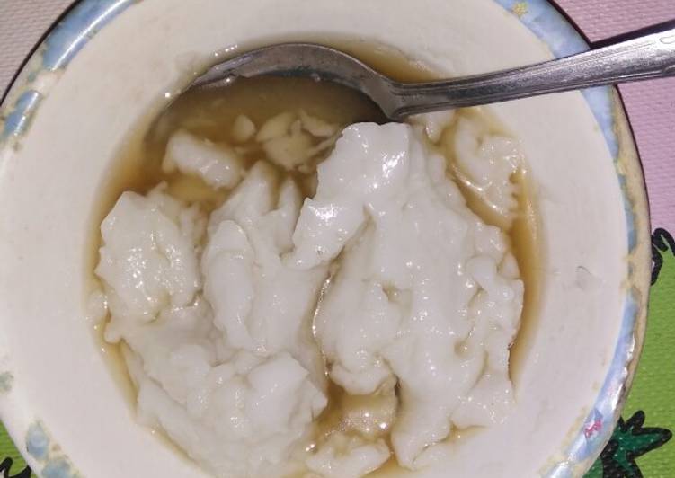 Bubur sumsum lembut