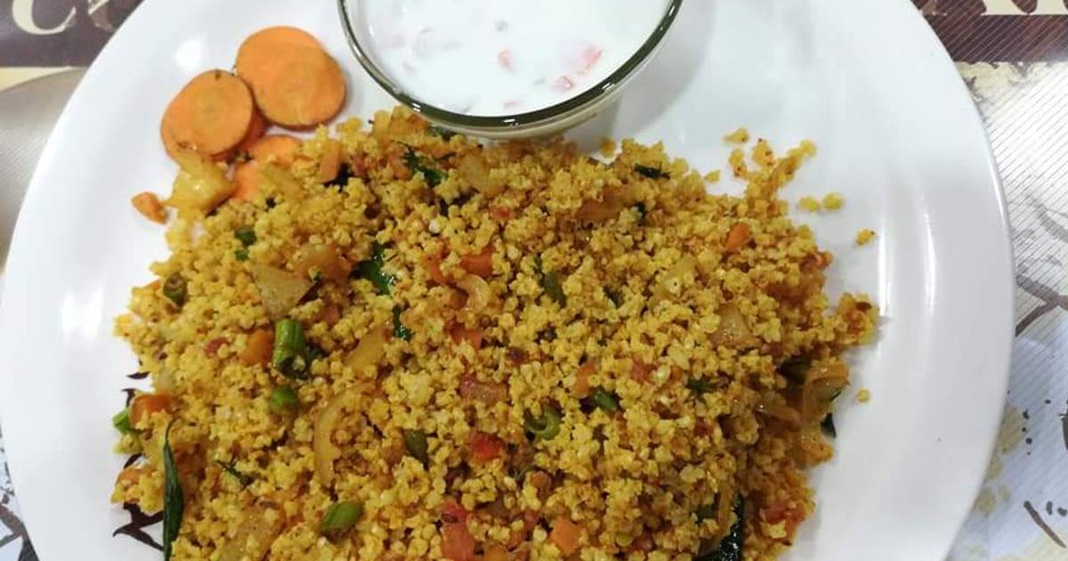 Millets tawa pulao Recipe by Sapna (Dream's kitchen) 🍪 🥣🍱🧁🍴 Cookpad