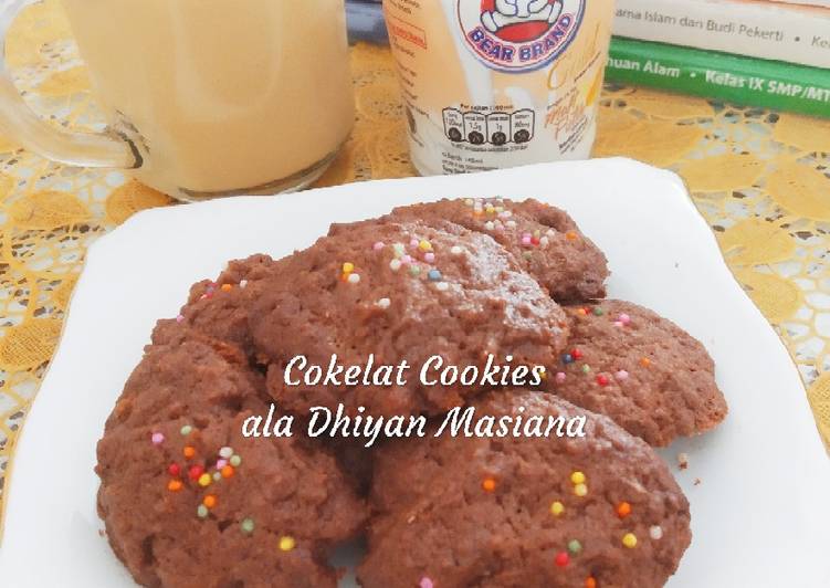 Langkah Mudah untuk Membuat Chocolate Cookies ala Dhiyan Masiana 😊, Bisa Manjain Lidah