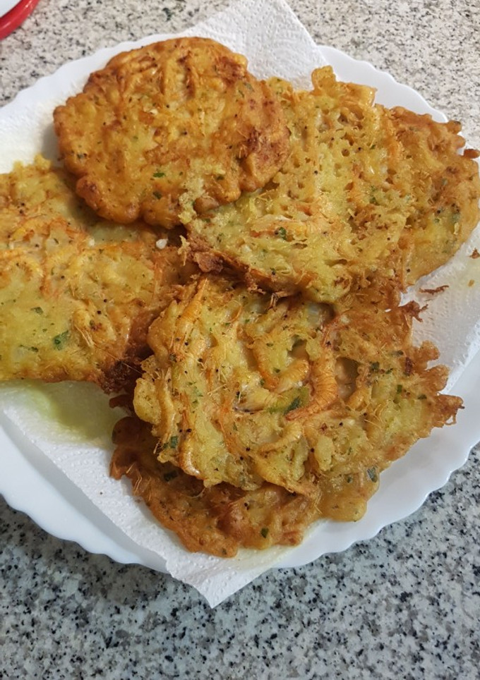 Una foto de Tortitas de camarones