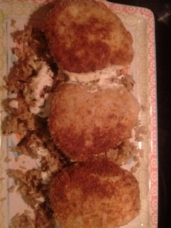 A picture of Herb and Cheese Stuffed Pork Chops.