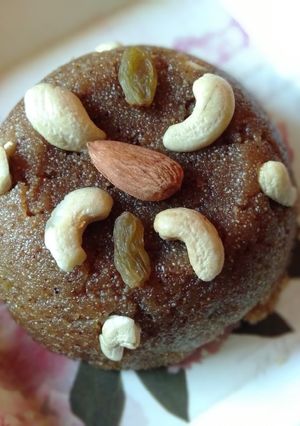 চকলেট সুজি হালুয়া(Chocolate suji halwa recipe in Bengali) রেসিপির প্রধান ছবি