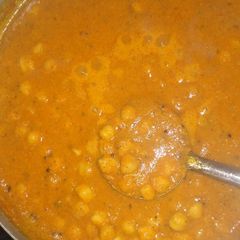 A picture of Punjabi Chole.