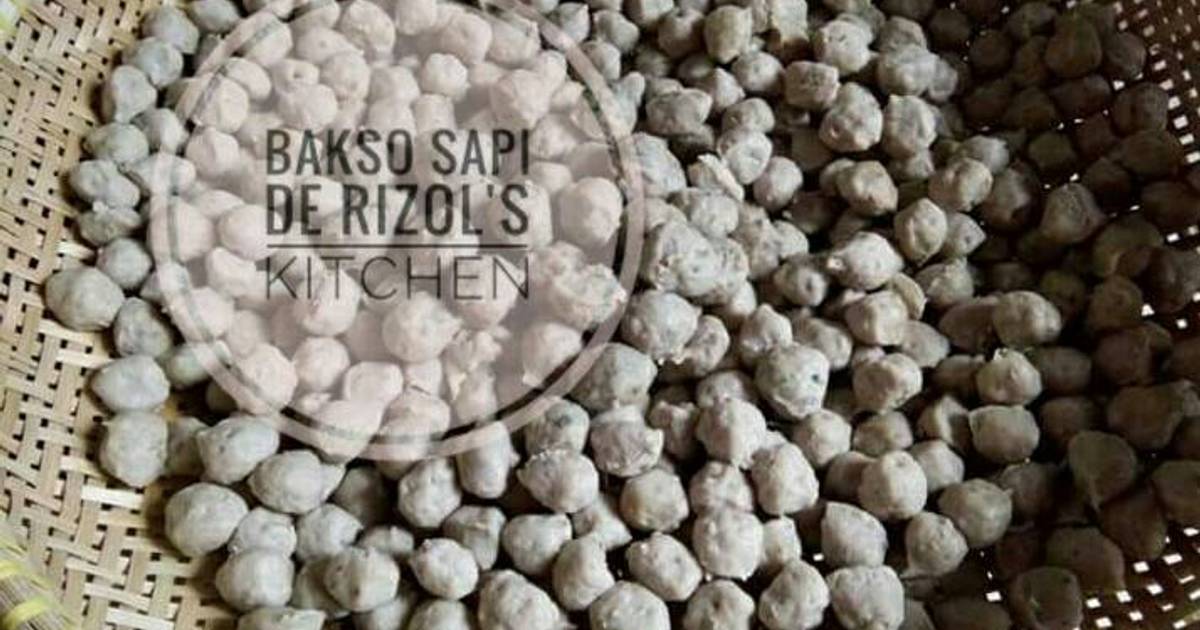  Resep  Bakso  Sapi kenyal  non MSG praktis oleh Feby Souvenir 