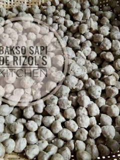 Foto resep Bakso Sapi kenyal non MSG praktis