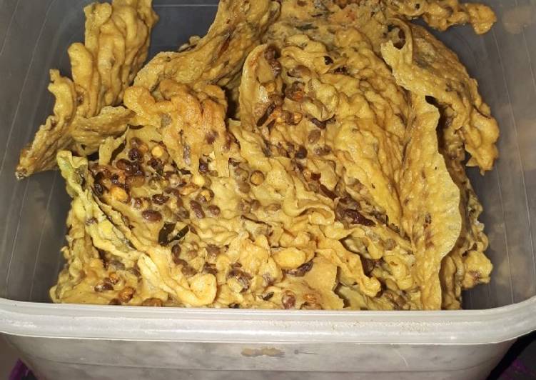 Peyek Kacang Ijo ala saya