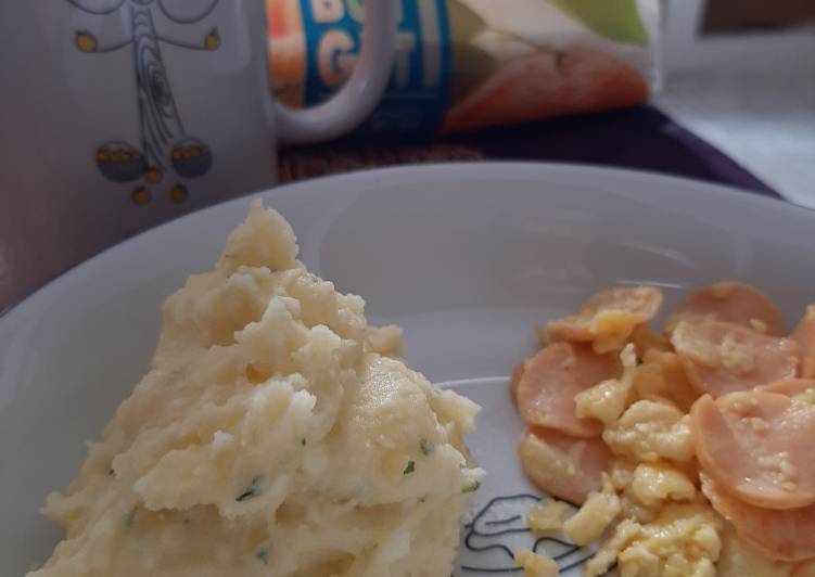 Resep Mashed potato mudah mirip Holyc0w Anti Gagal