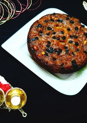 A picture of Banana peanut cake.