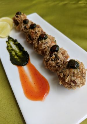 A picture of Kurkure Dalia Pakoda.