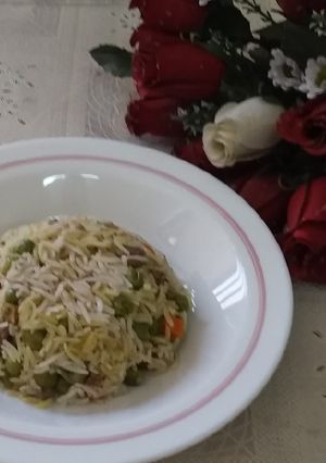 صورة لوصفة اوزي باللحمة المفرومة