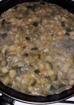 Una foto de Tortilla zuquini y zapallitos
