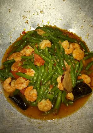 Foto resep Oseng buncis udang