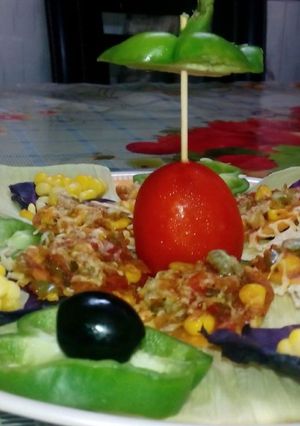 A picture of Experience the burst of flavours with this italian – mexican sev.