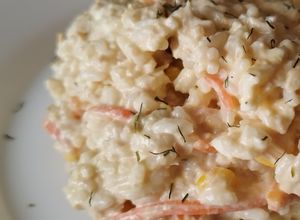 Foto principal de Ensalada de arroz con mayonesa y Dijon