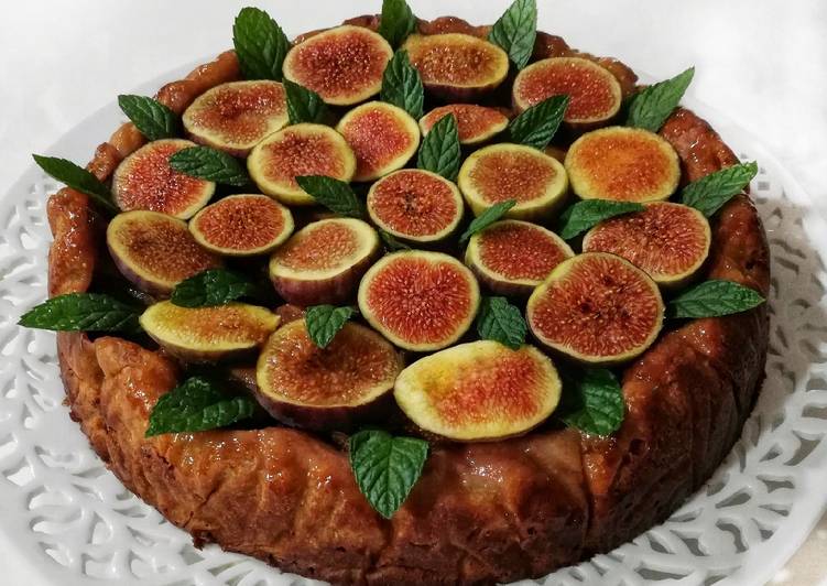 Torta integrale allo yogurt greco e fichi 🌷