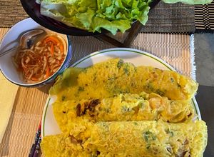 Hình của món Bánh xèo.