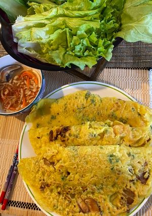 Hình của món Bánh xèo.