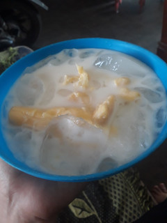 Foto resep Es tape susu segar