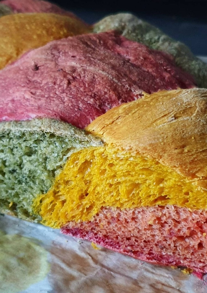 Una foto de Pan Arcoíris