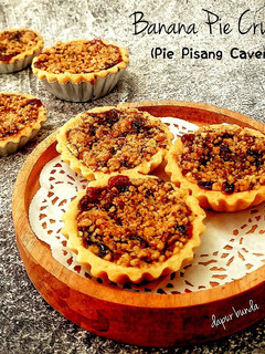 Foto resep Banana Pie Crumble (Pai pisang Cavendish)