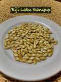 Biji Labu Rangup (Mottainai : Cook Them Unpeeled/Cook The Whole Thing)