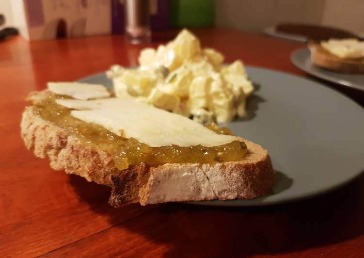 Manière simple à Préparer Rapide Tartine de brebis