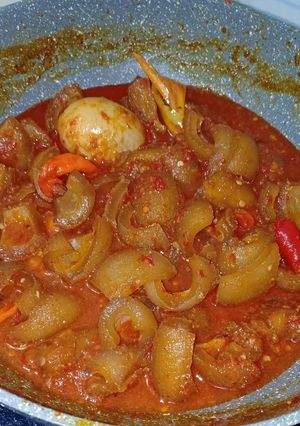 Foto resep Sambal goreng kikil simple gak pake ribet