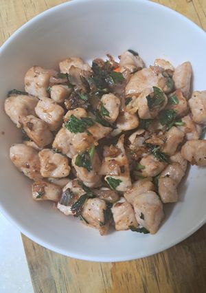 Hình của món Thịt heo rang.