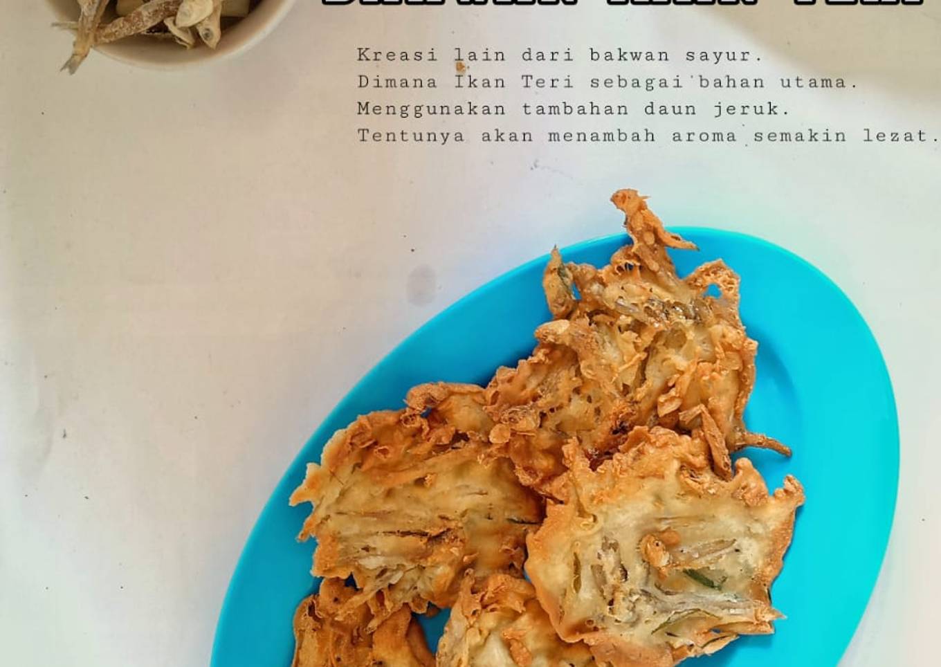 Bakwan Ikan Teri