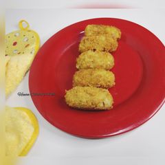 A picture of Sweet potatoes nuggets.