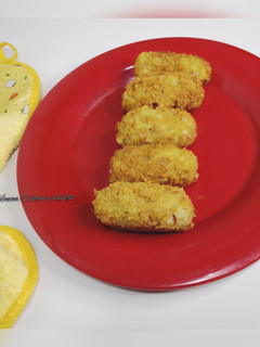 A picture of Sweet potatoes nuggets.