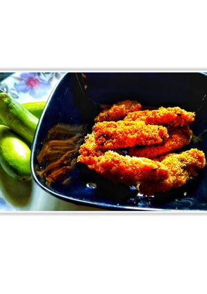 A picture of Ivygourd rava fry |tindora rava fry.