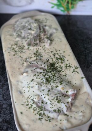 Une photo de Bavettes d'aloyau sauce cremeuse au fromage saint agur🫠
