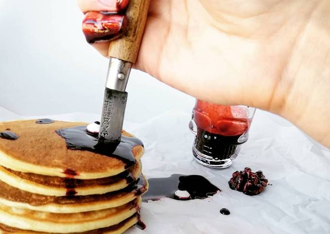 Comment faire Faire Savoureux Pancakes ensanglantés