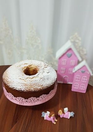 عکسی از دستور کیک وانیلی ساده