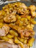 Papillote de poulet façon paysanne