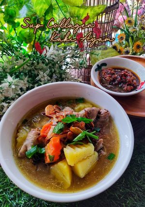 Gambar Sup Collagen Kaki Ayam