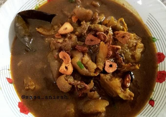 Standar Resep termudah membuat Rawon Daging dan Kikil - Mudah dibuat dijamin nikmat