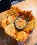 Bánh chiên tôm hành