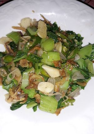Foto resep Tumis sawi pahit