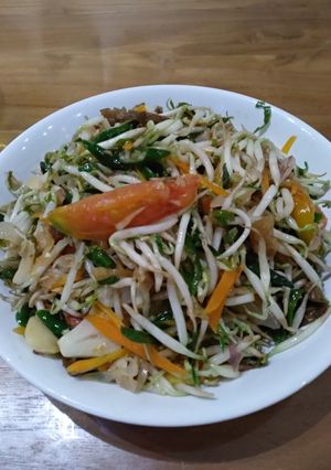 Foto resep Tumis toge jamur kuping