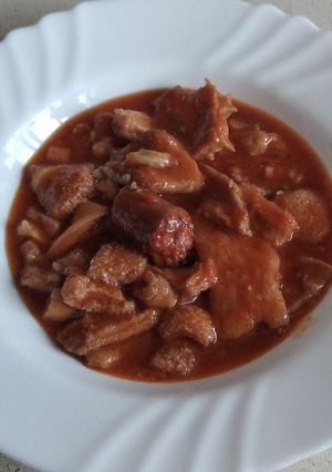 Una foto de Callos con chorizo